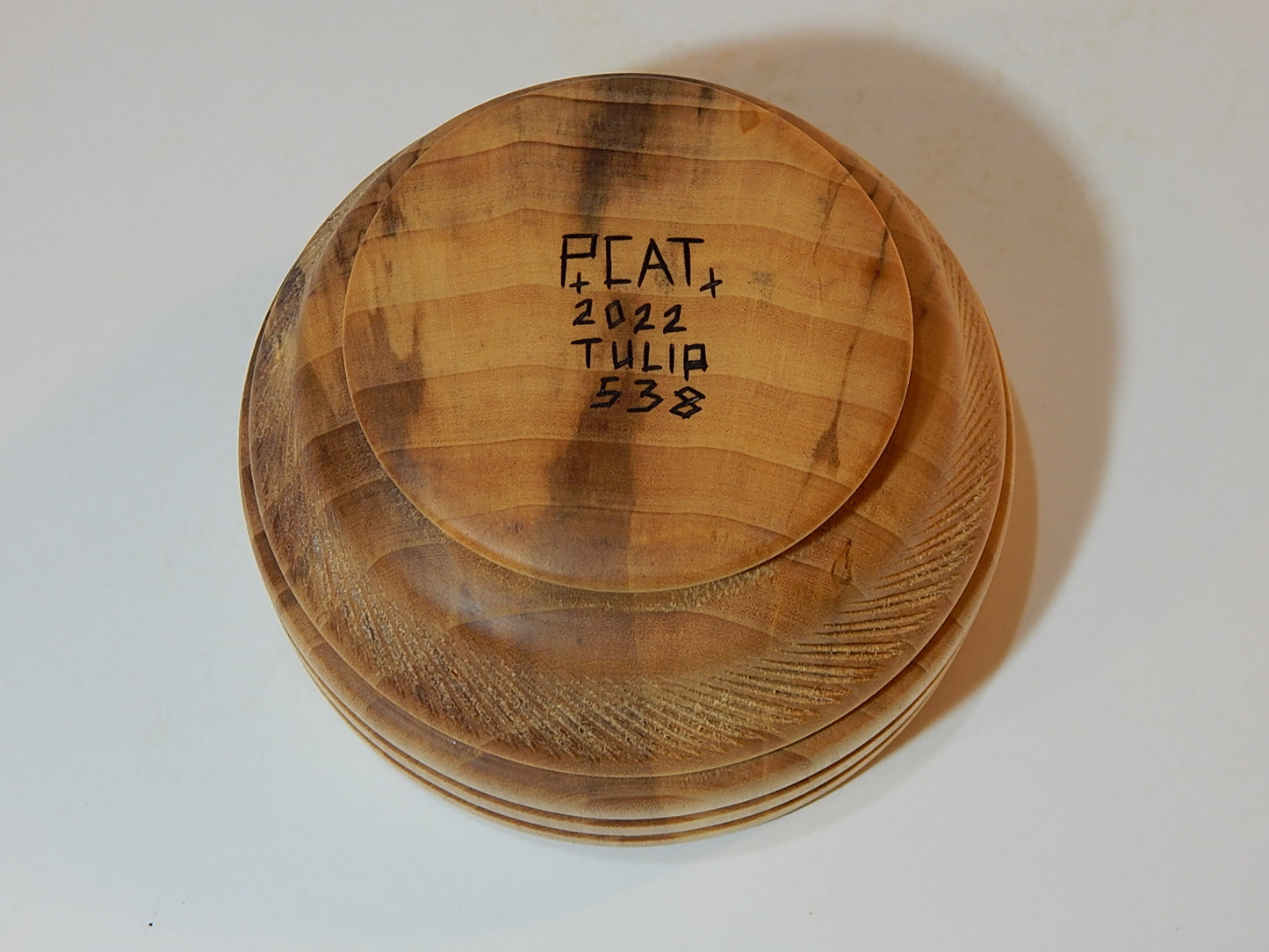 Poplar Wood Bowl, Handmade, Artisan Crafted