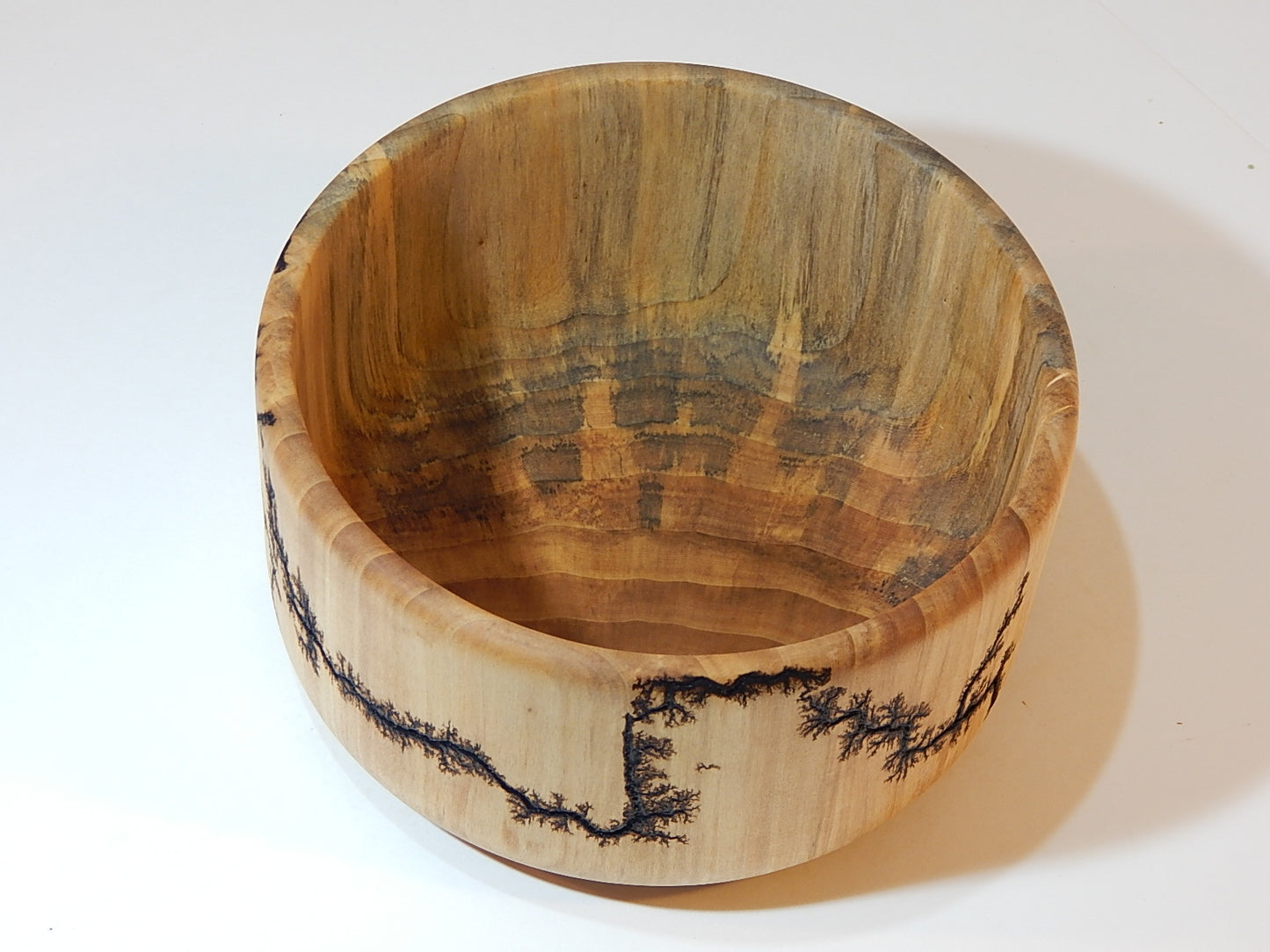 Poplar Wood Bowl, Handmade, Artisan Crafted