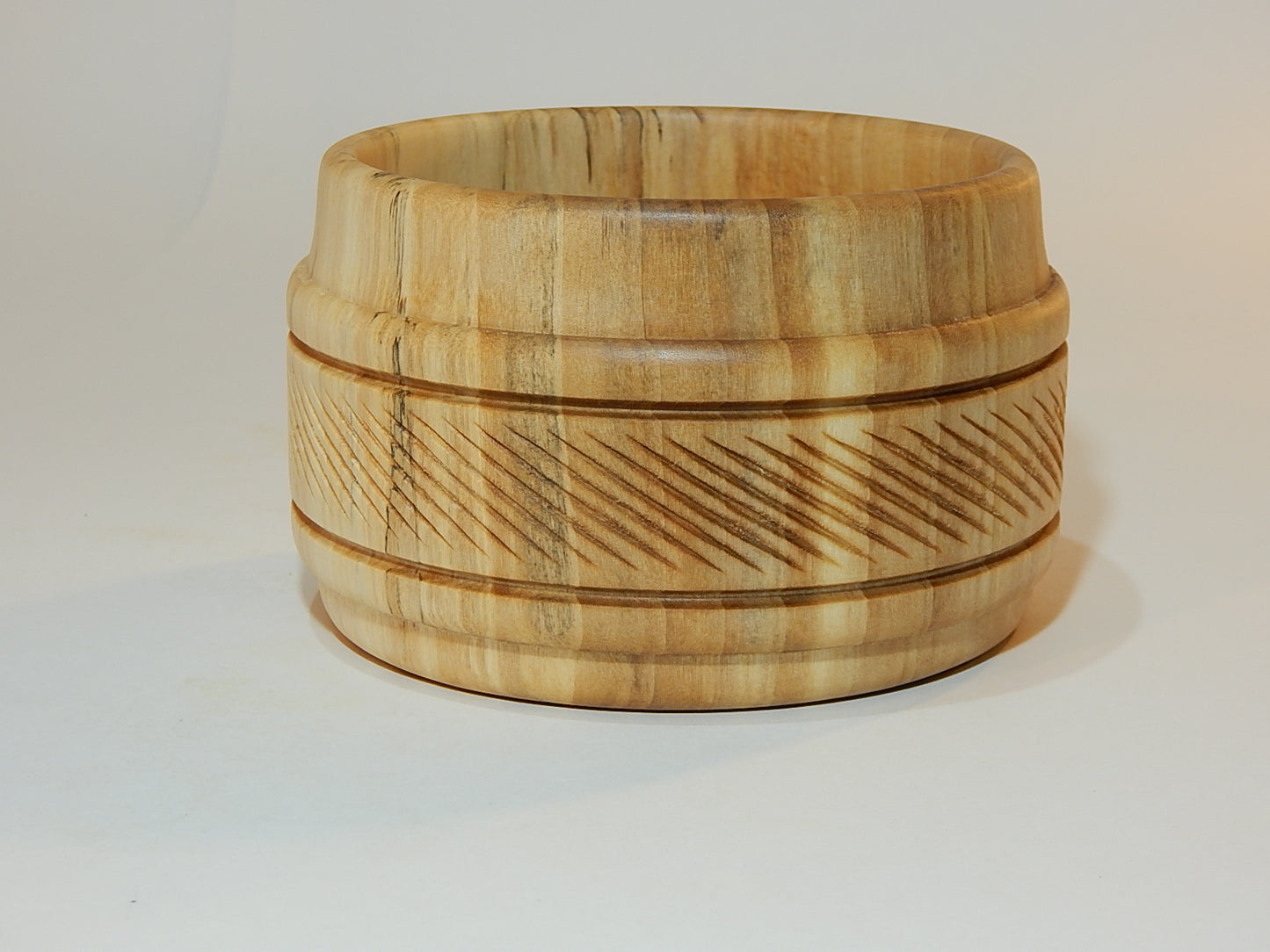 Poplar Wood Bowl, Handmade, Artisan Crafted