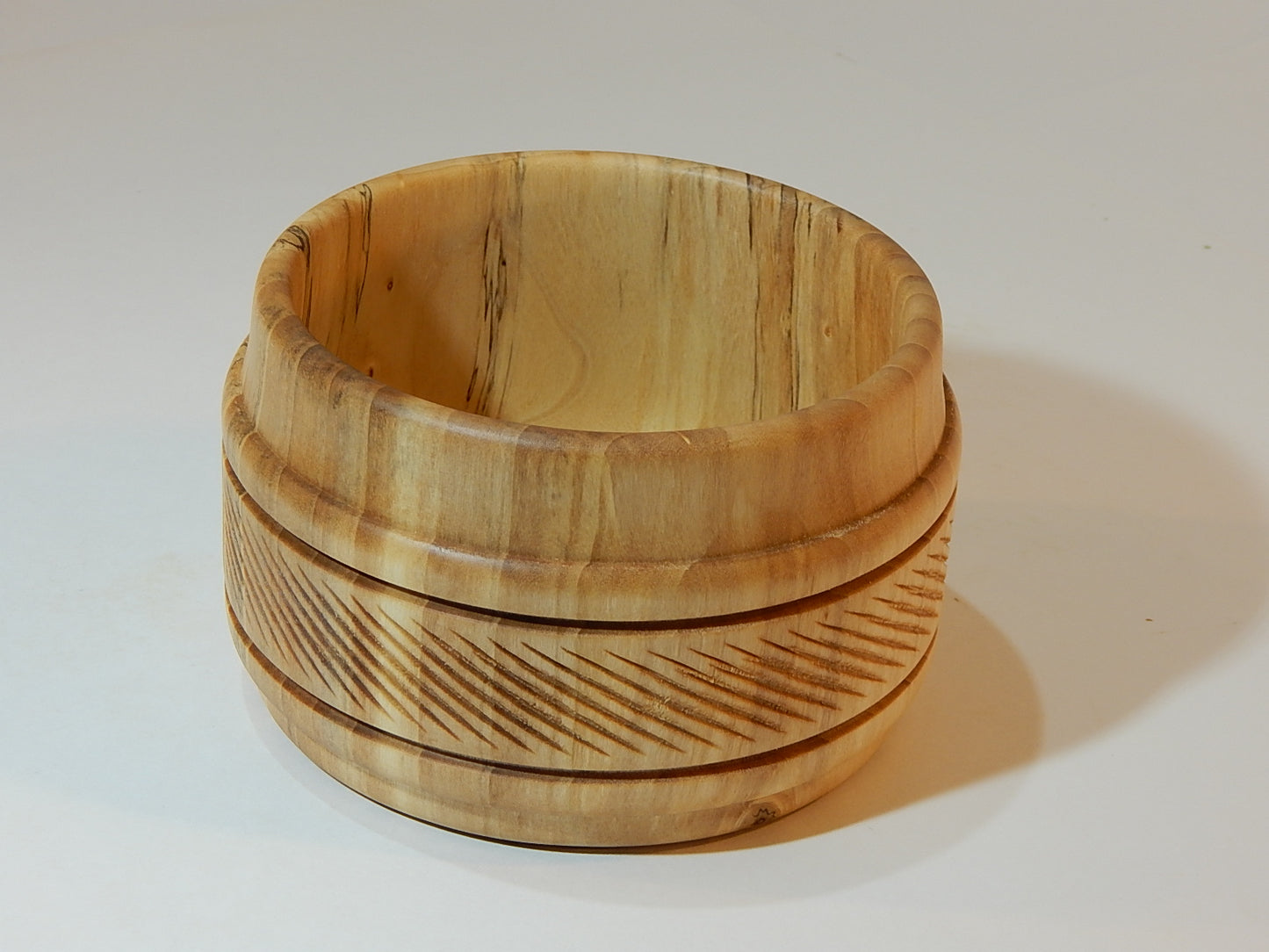 Poplar Wood Bowl, Handmade, Artisan Crafted