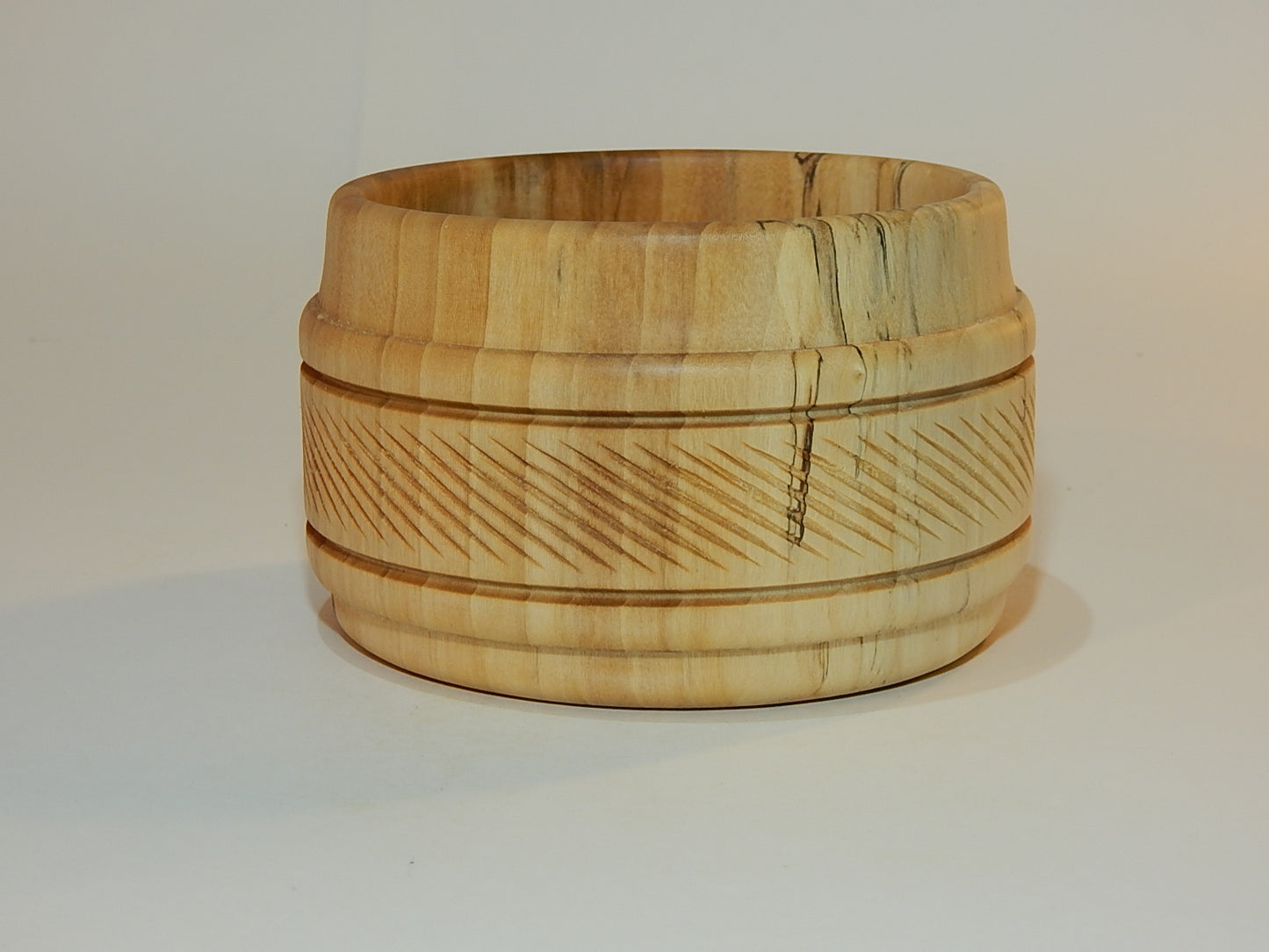 Poplar Wood Bowl, Handmade, Artisan Crafted