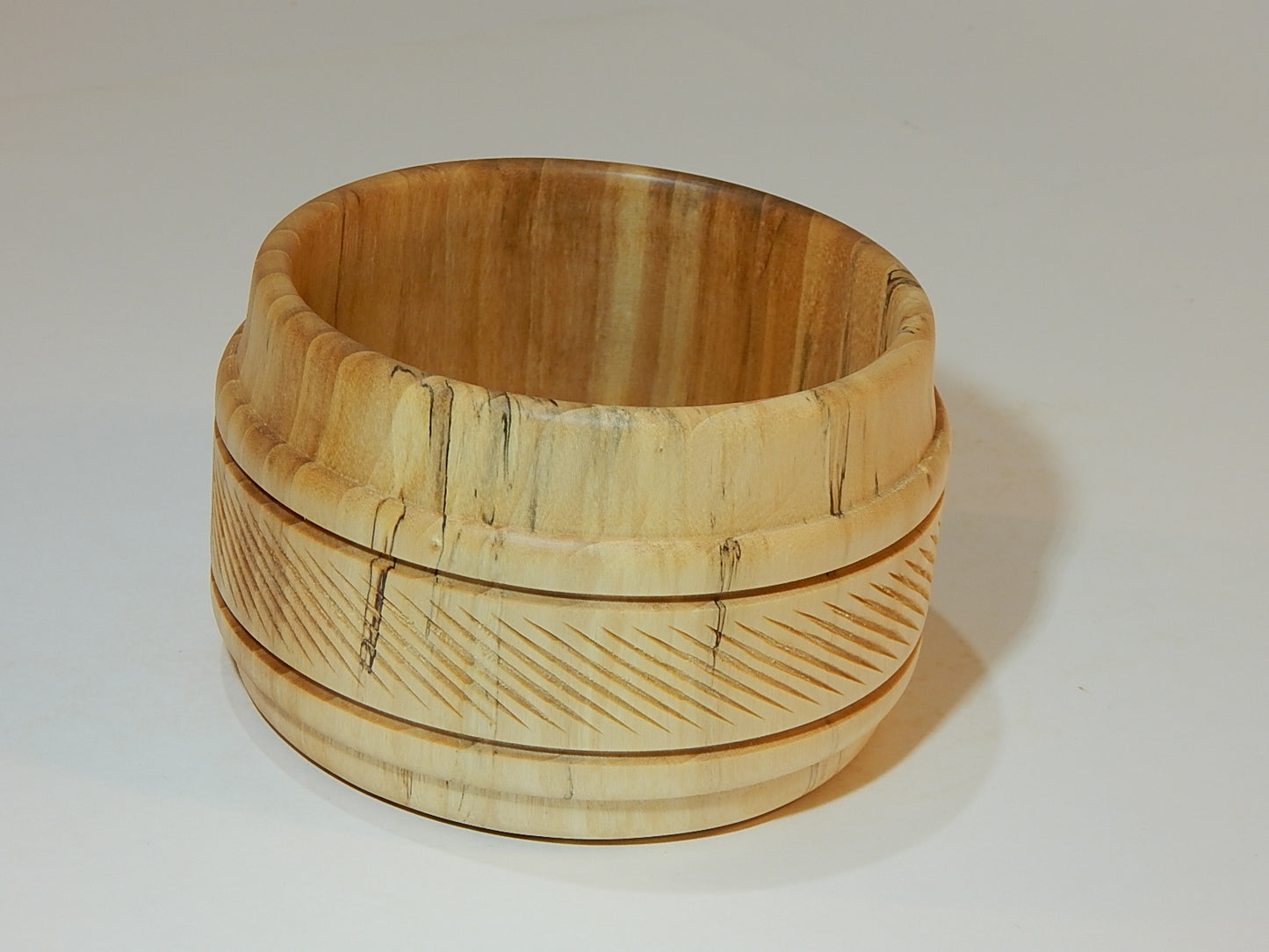 Poplar Wood Bowl, Handmade, Artisan Crafted