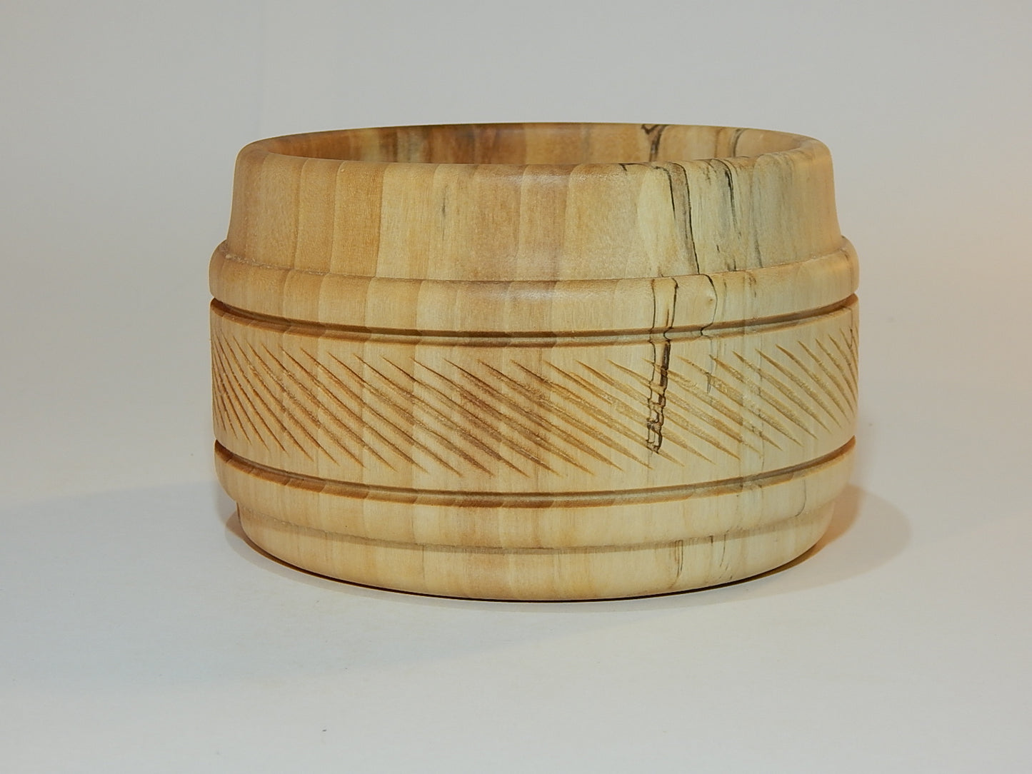 Poplar Wood Bowl, Handmade, Artisan Crafted