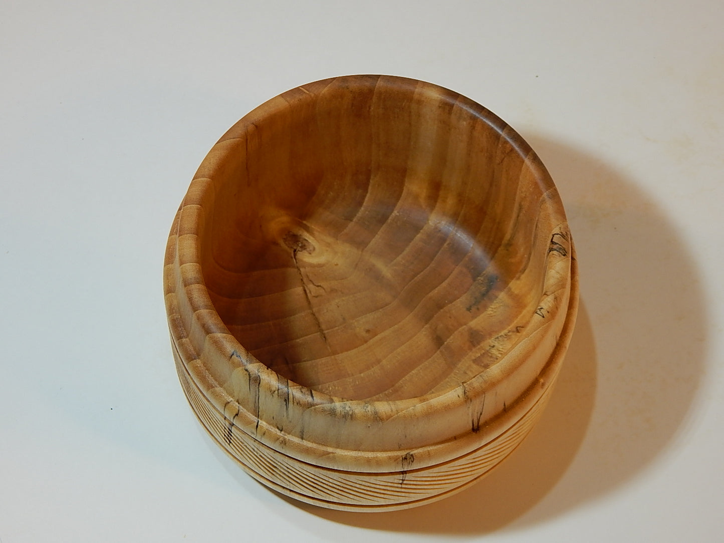 Poplar Wood Bowl, Handmade, Artisan Crafted