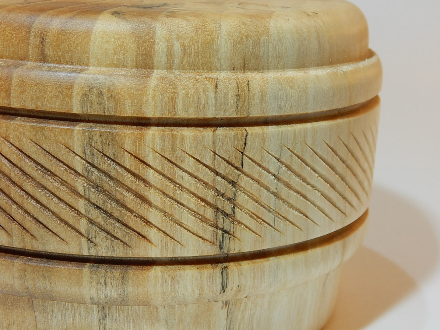 Poplar Wood Bowl, Handmade, Artisan Crafted