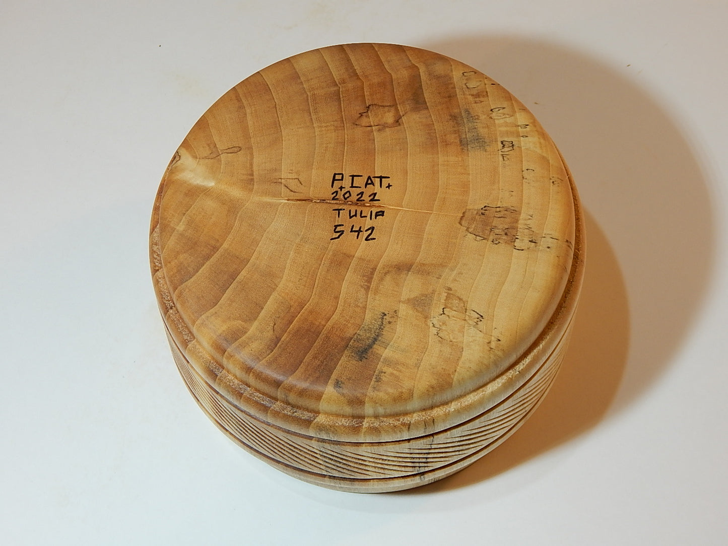 Poplar Wood Bowl, Handmade, Artisan Crafted