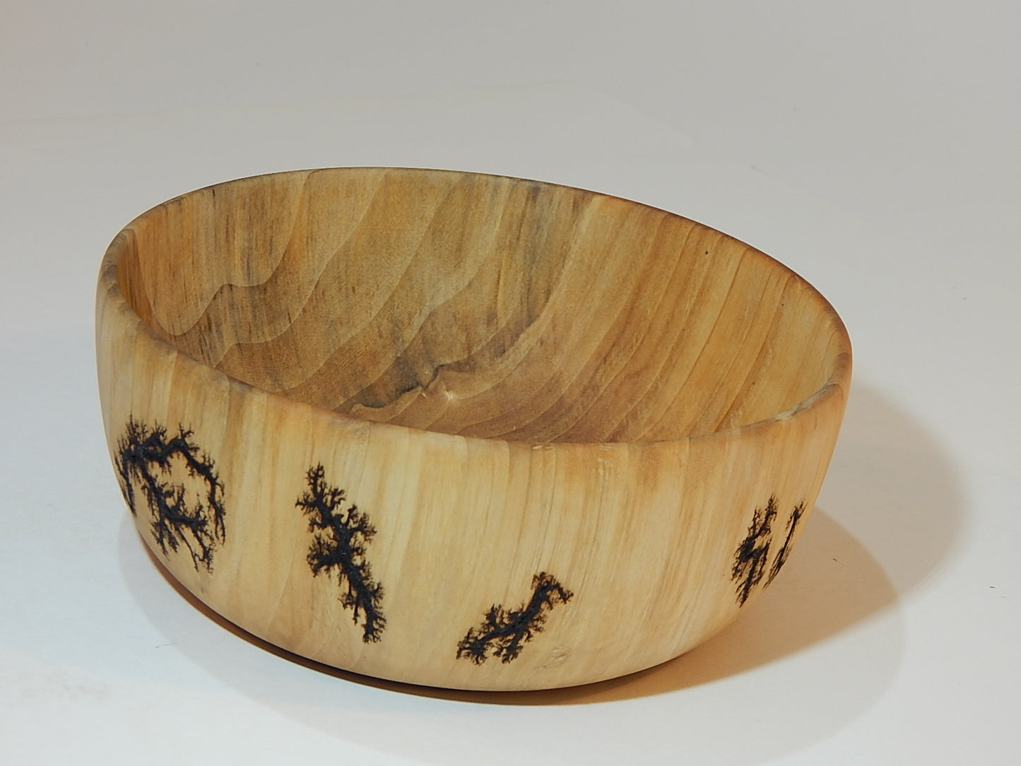 Poplar Wood Bowl, Handmade, Artisan Crafted