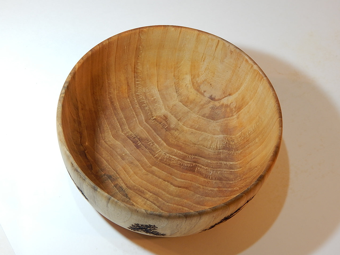 Poplar Wood Bowl, Handmade, Artisan Crafted