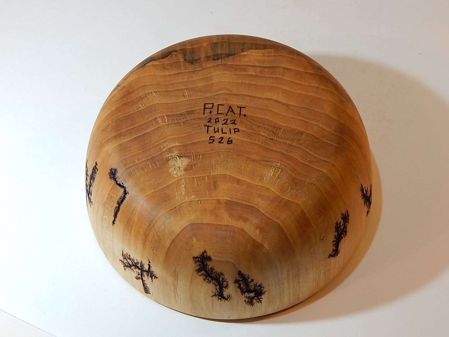 Poplar Wood Bowl, Handmade, Artisan Crafted