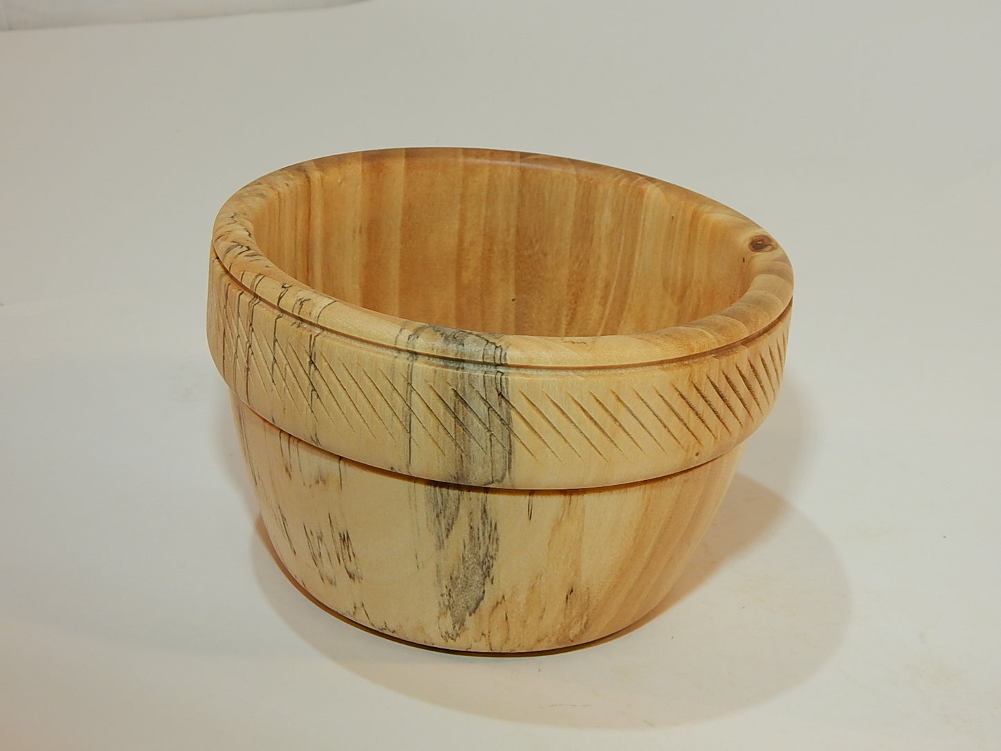 Poplar Wood Bowl, Handmade, Artisan Crafted