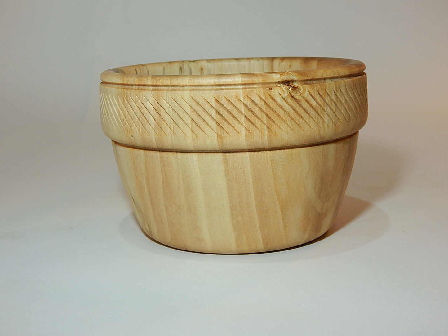 Poplar Wood Bowl, Handmade, Artisan Crafted