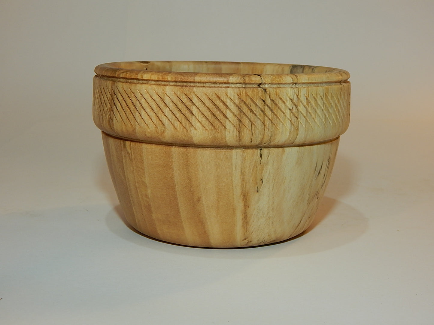 Poplar Wood Bowl, Handmade, Artisan Crafted