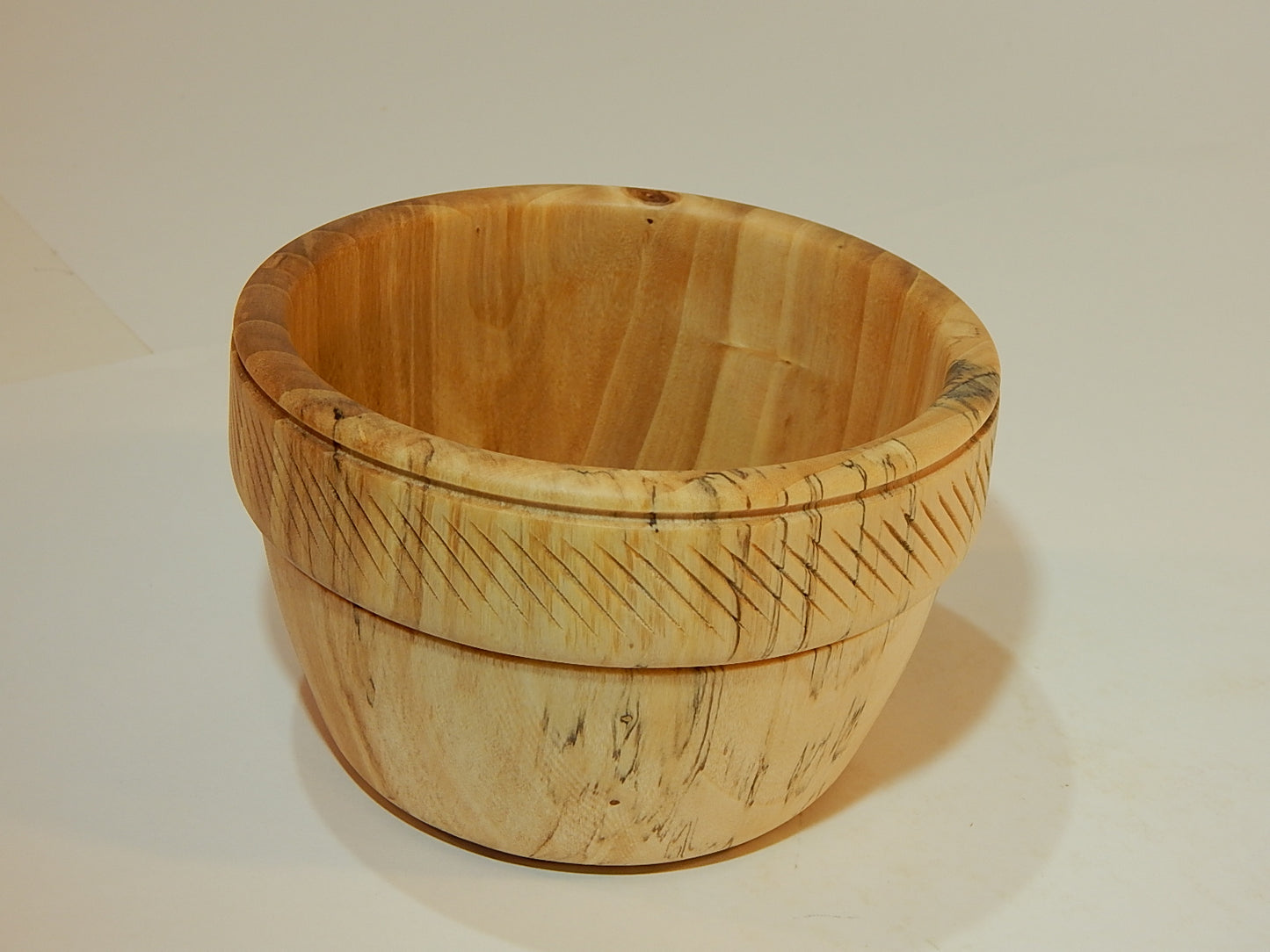 Poplar Wood Bowl, Handmade, Artisan Crafted