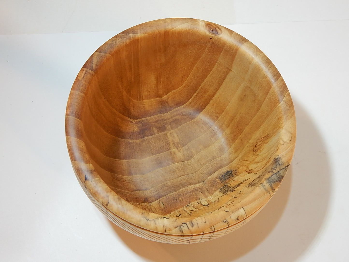 Poplar Wood Bowl, Handmade, Artisan Crafted