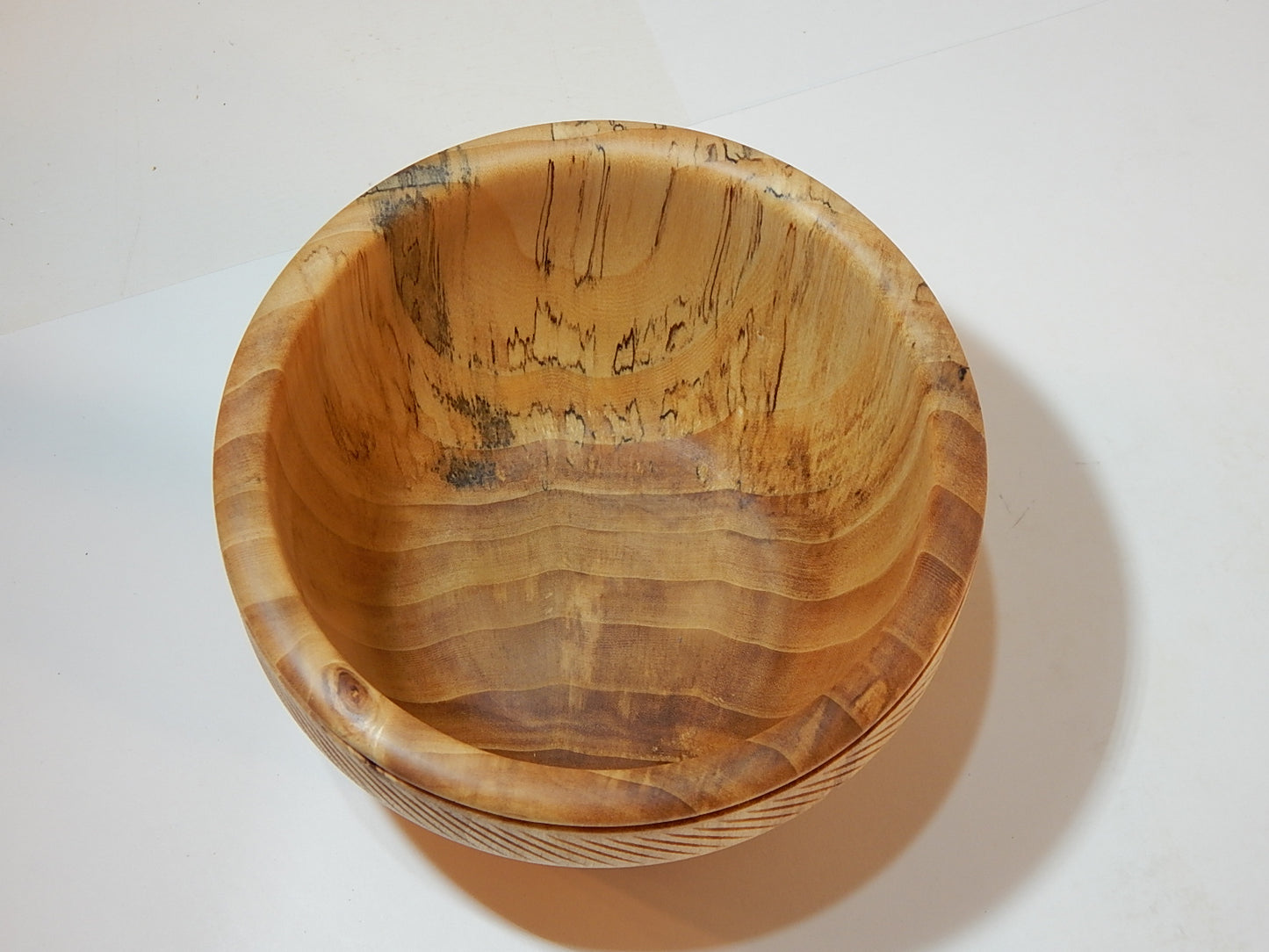 Poplar Wood Bowl, Handmade, Artisan Crafted