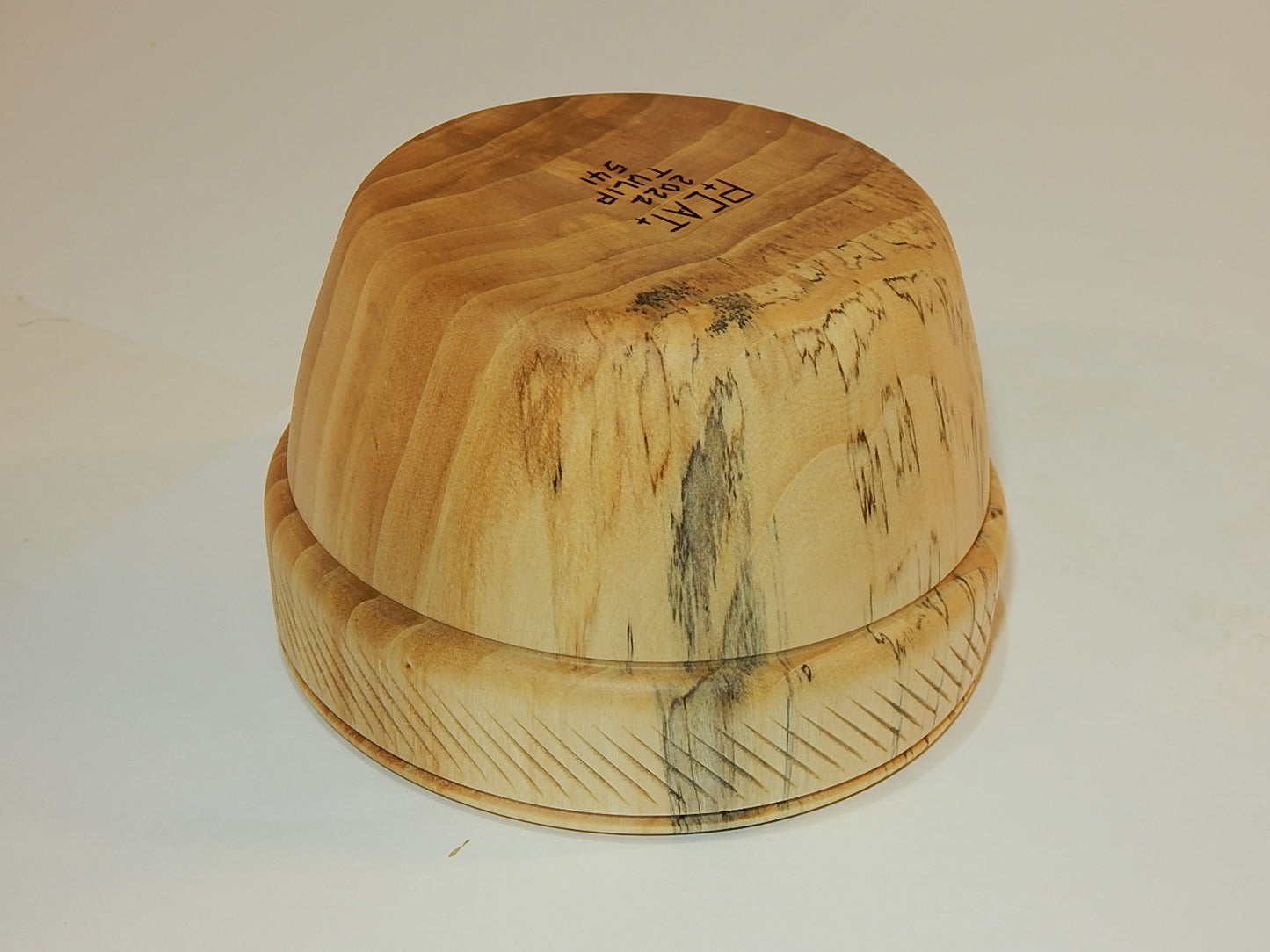 Poplar Wood Bowl, Handmade, Artisan Crafted