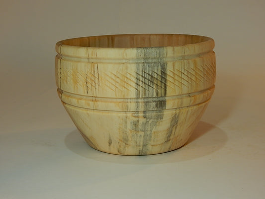 Poplar Wood Bowl, Handmade, Artisan Crafted