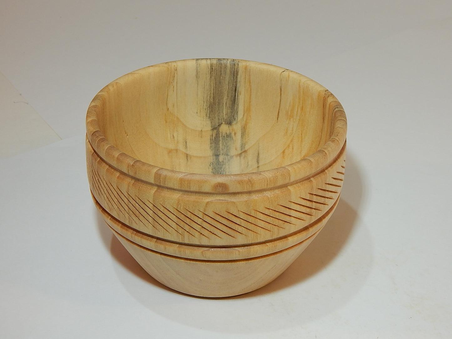 Poplar Wood Bowl, Handmade, Artisan Crafted