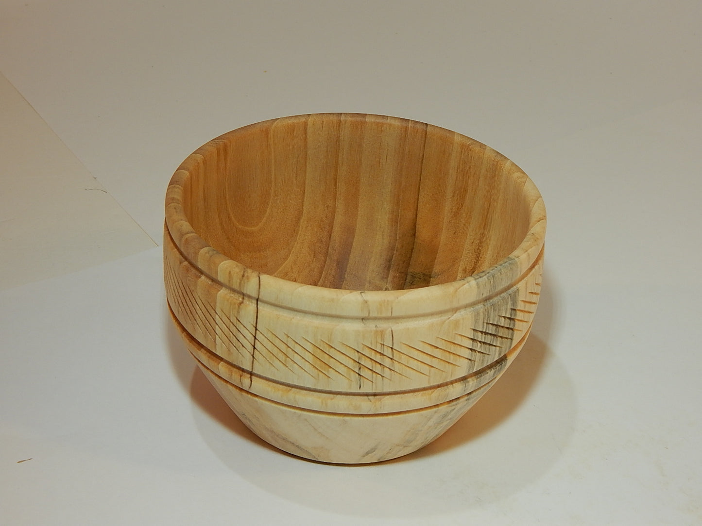 Poplar Wood Bowl, Handmade, Artisan Crafted