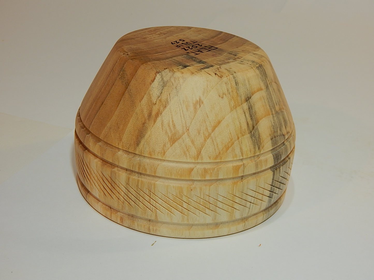 Poplar Wood Bowl, Handmade, Artisan Crafted