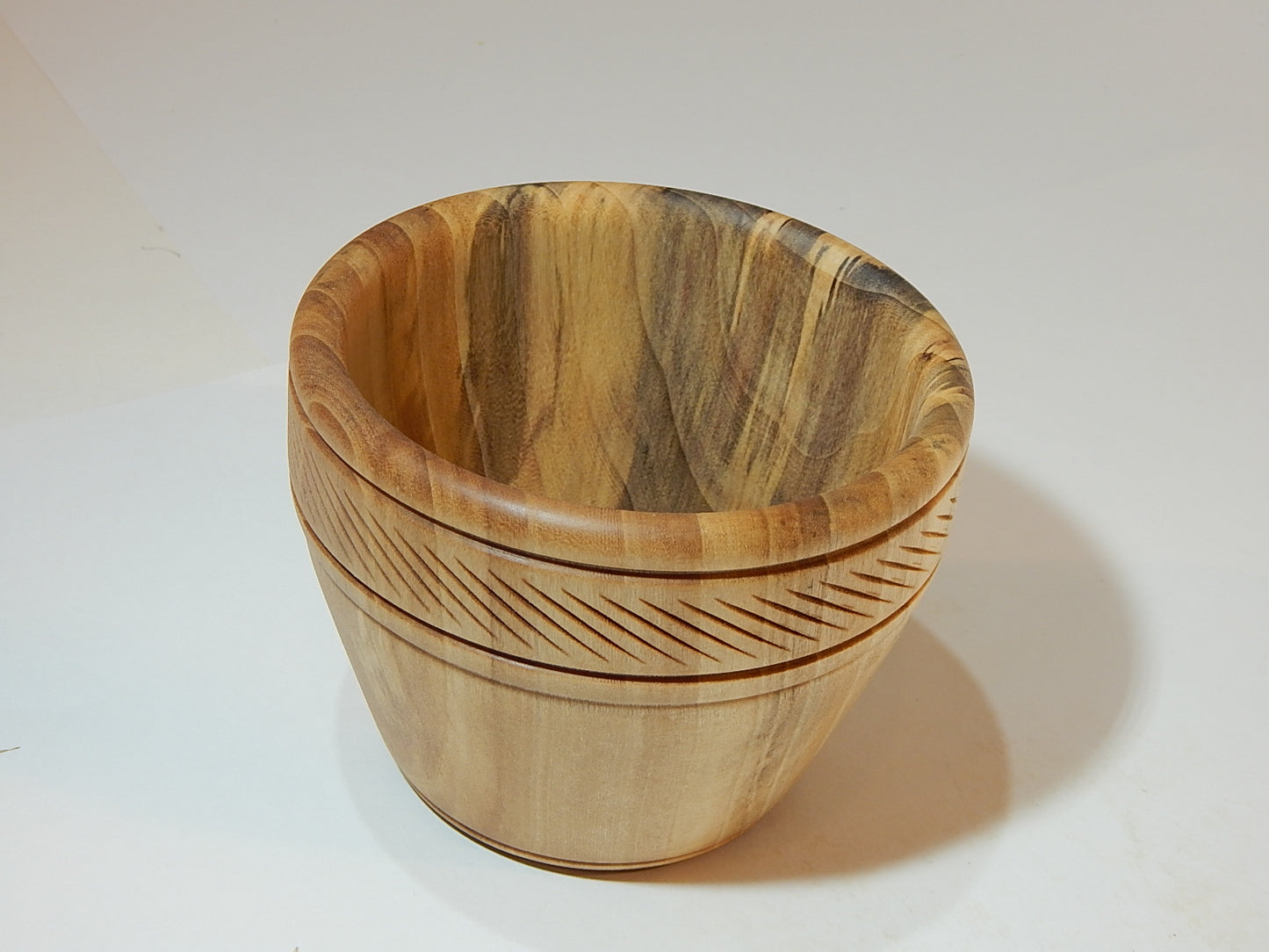 Poplar Wood Bowl, Handmade, Artisan Crafted