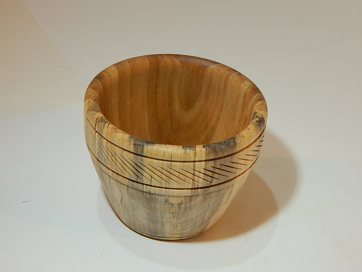 Poplar Wood Bowl, Handmade, Artisan Crafted