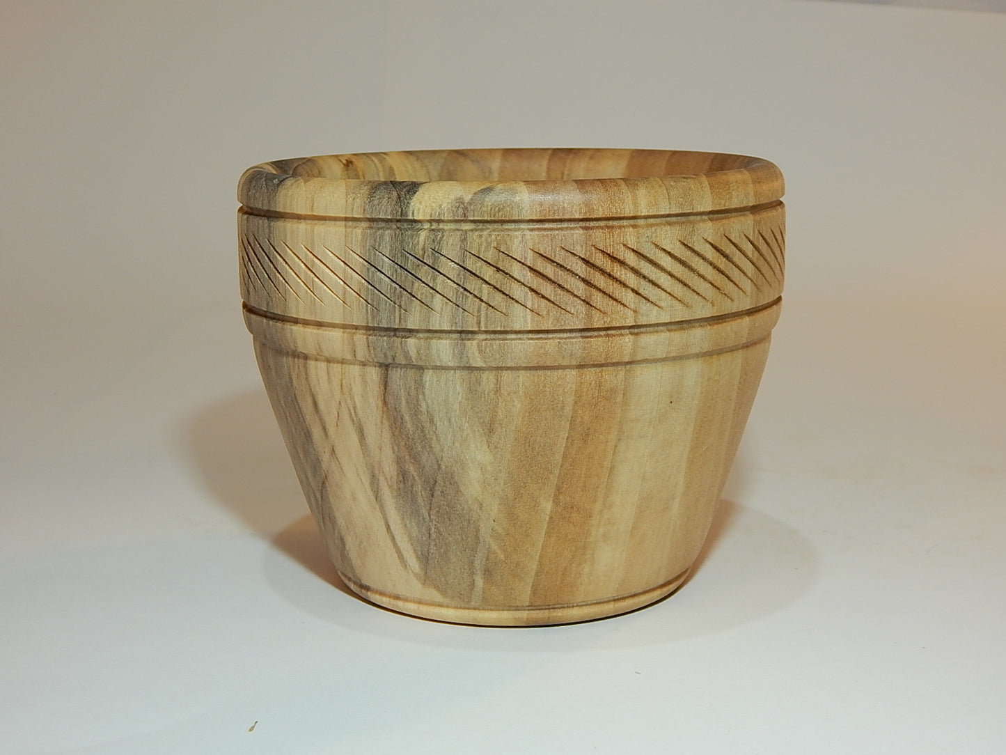 Poplar Wood Bowl, Handmade, Artisan Crafted