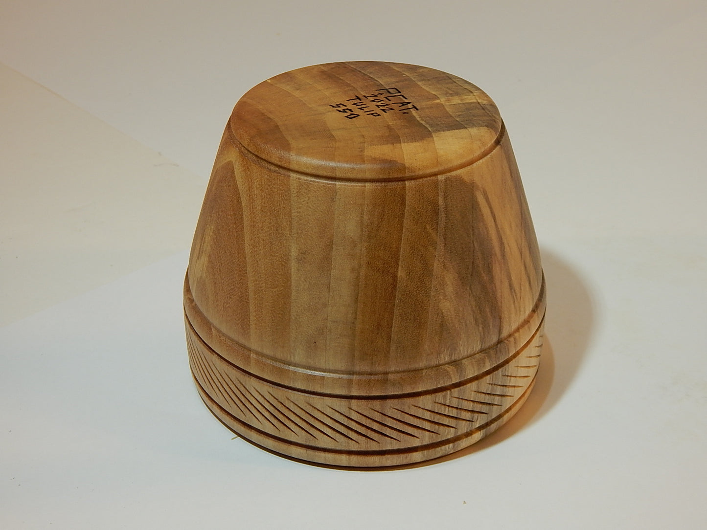 Poplar Wood Bowl, Handmade, Artisan Crafted