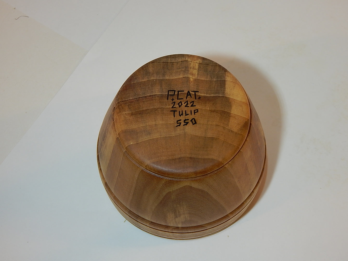 Poplar Wood Bowl, Handmade, Artisan Crafted