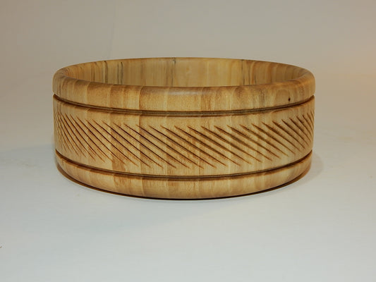 Poplar Wood Bowl, Handmade, Artisan Crafted