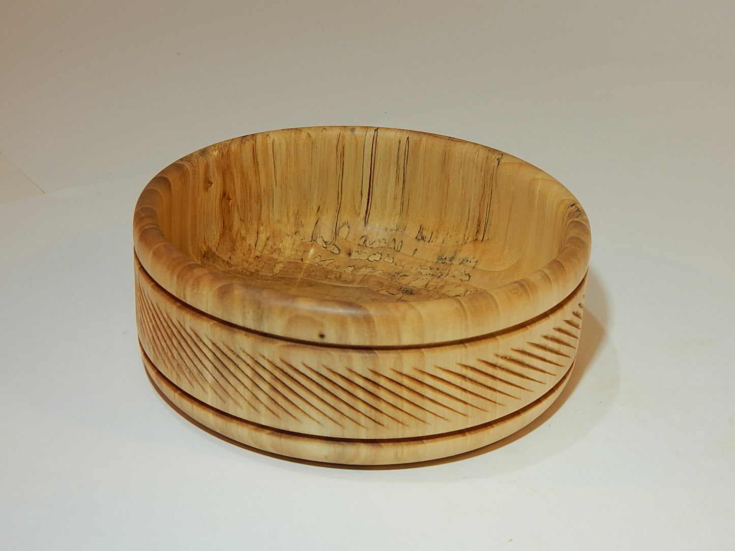 Poplar Wood Bowl, Handmade, Artisan Crafted