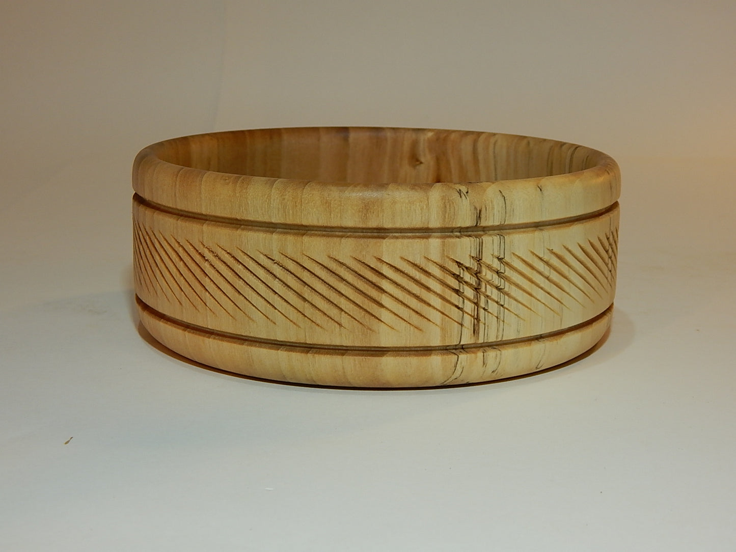 Poplar Wood Bowl, Handmade, Artisan Crafted