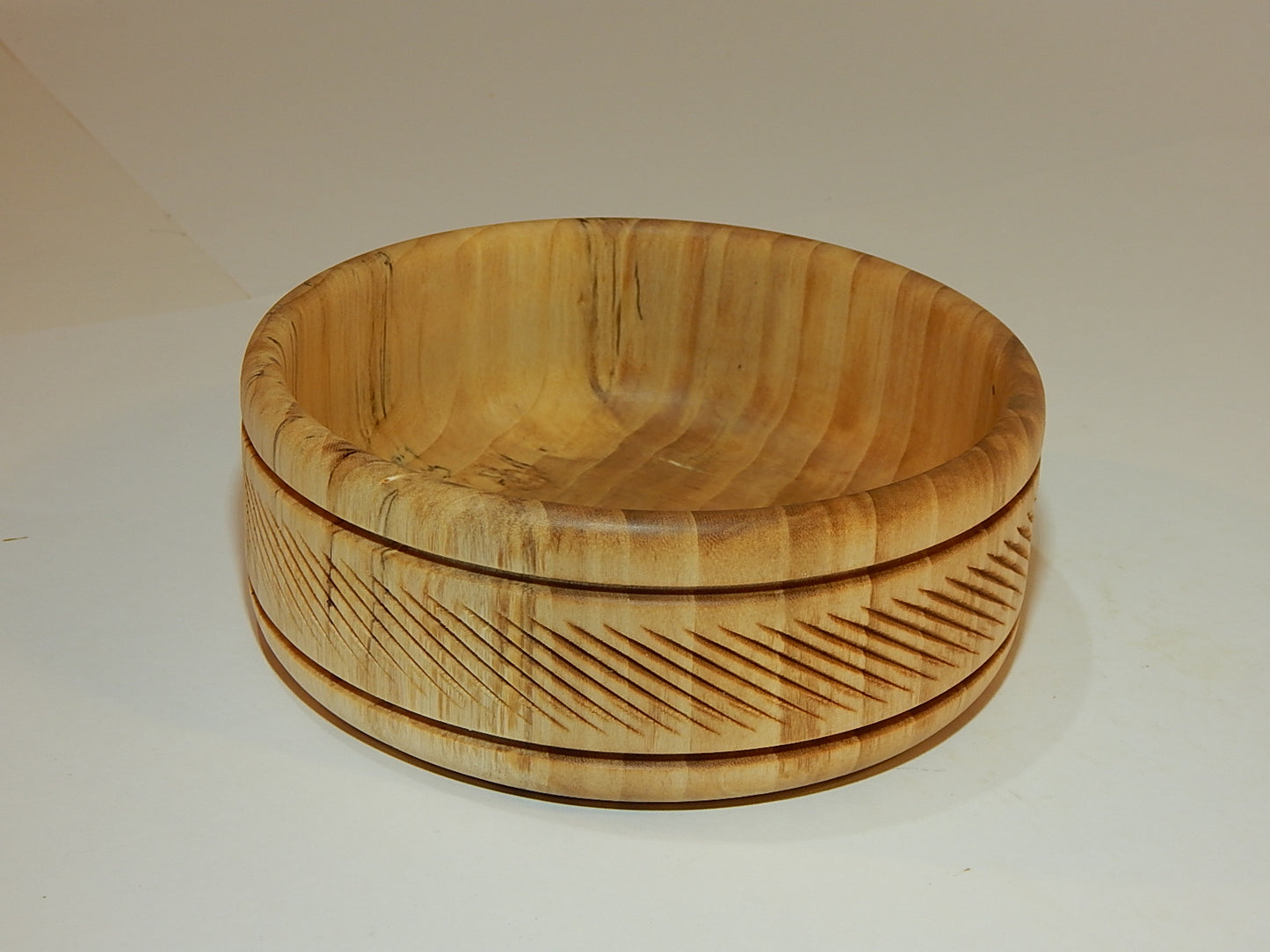 Poplar Wood Bowl, Handmade, Artisan Crafted