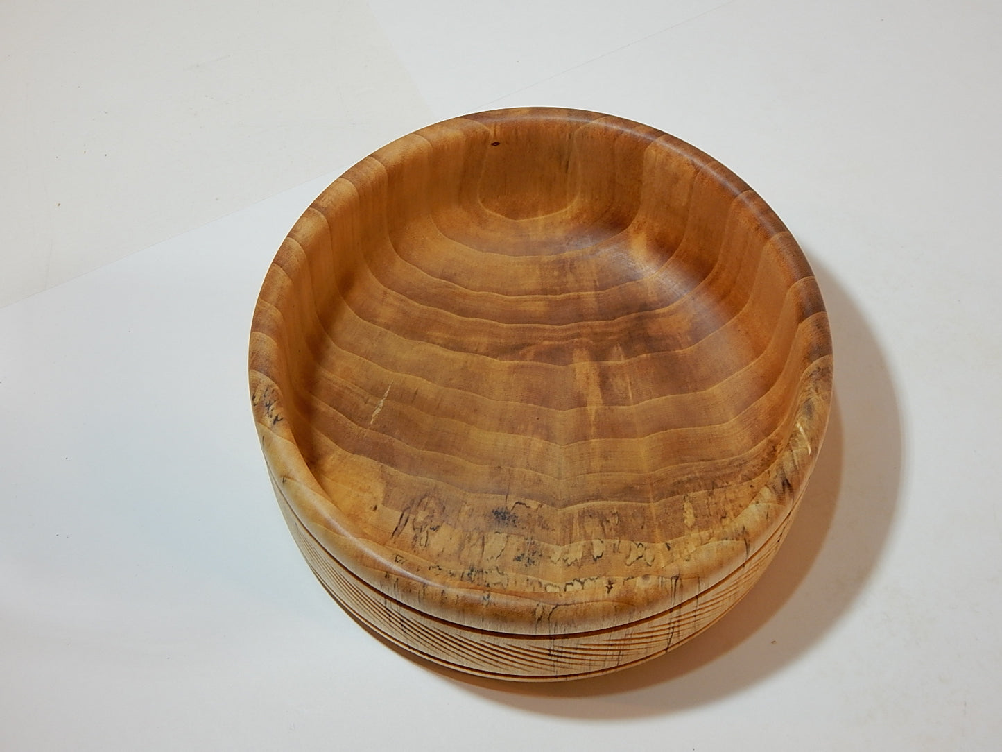 Poplar Wood Bowl, Handmade, Artisan Crafted