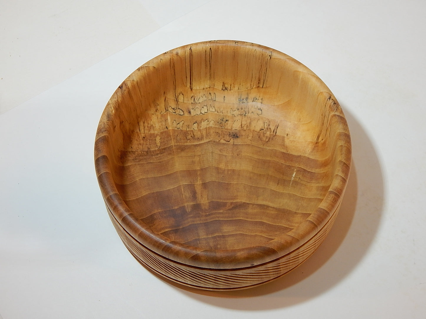 Poplar Wood Bowl, Handmade, Artisan Crafted