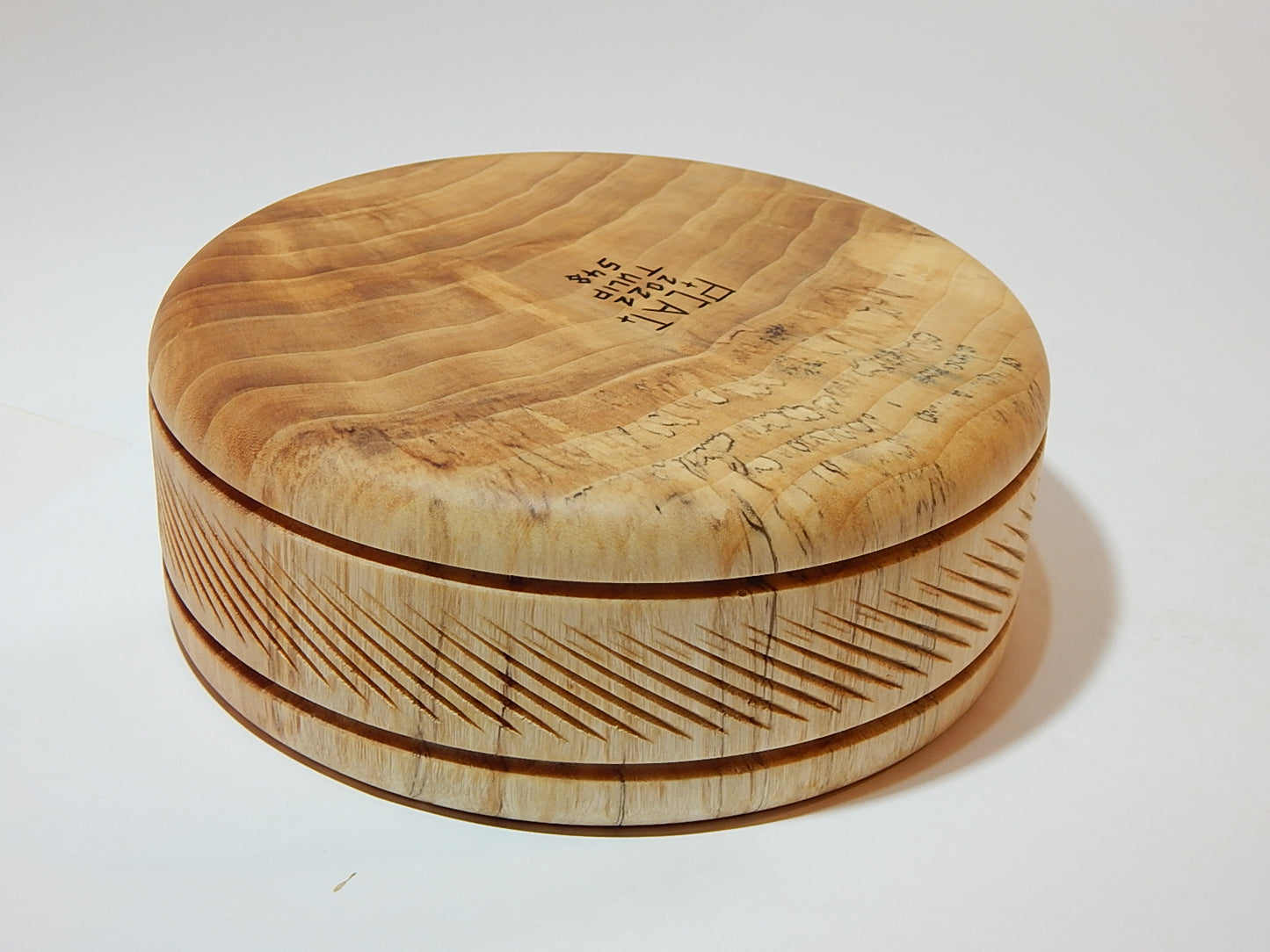 Poplar Wood Bowl, Handmade, Artisan Crafted