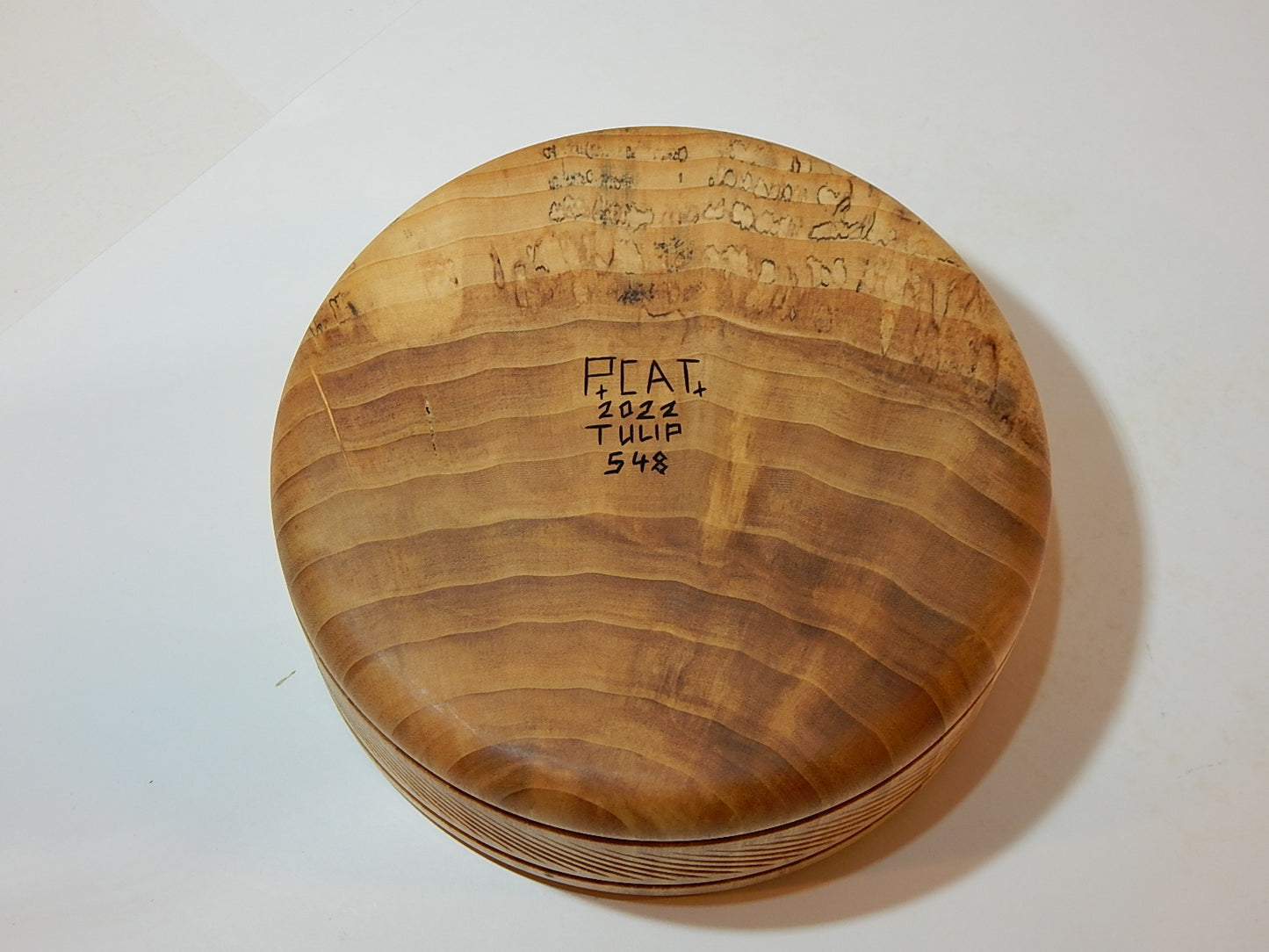 Poplar Wood Bowl, Handmade, Artisan Crafted