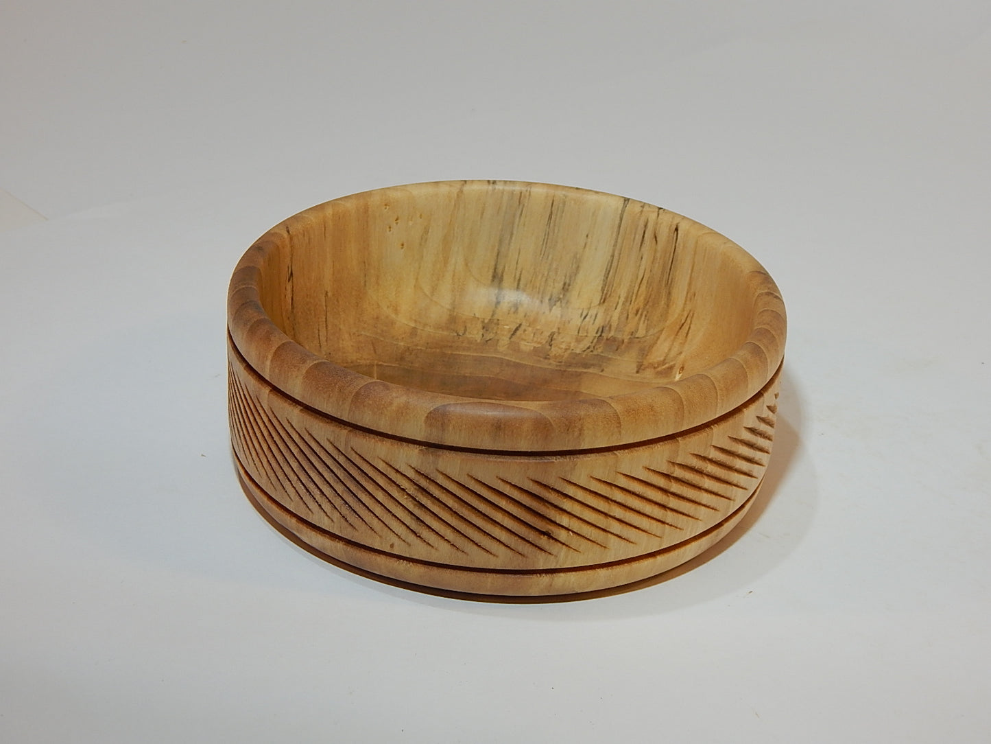 Poplar Wood Bowl, Handmade, Artisan Crafted