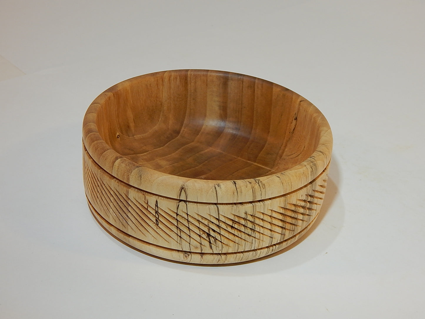 Poplar Wood Bowl, Handmade, Artisan Crafted