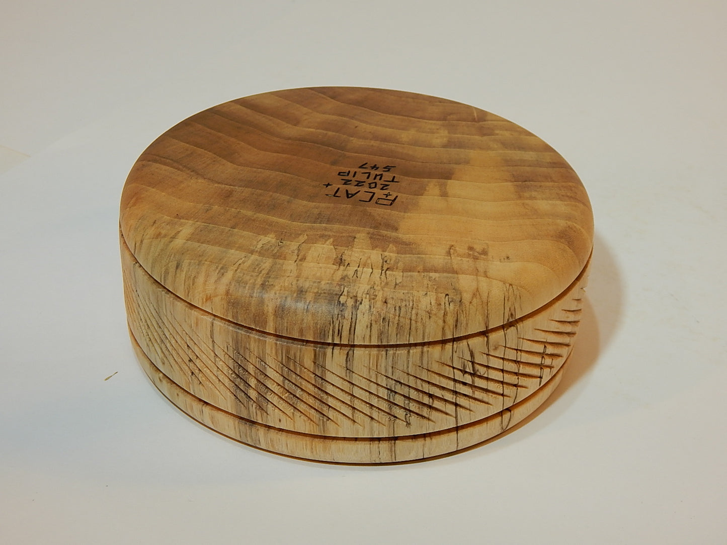 Poplar Wood Bowl, Handmade, Artisan Crafted