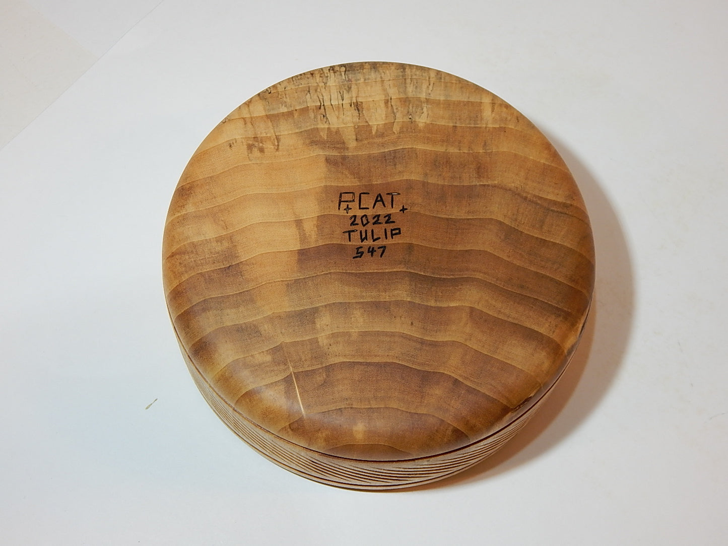 Poplar Wood Bowl, Handmade, Artisan Crafted