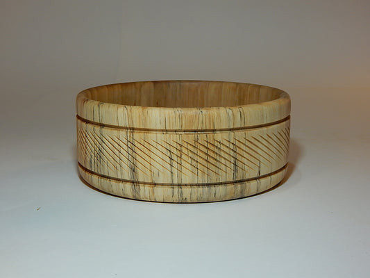 Poplar Wood Bowl, Handmade, Artisan Crafted