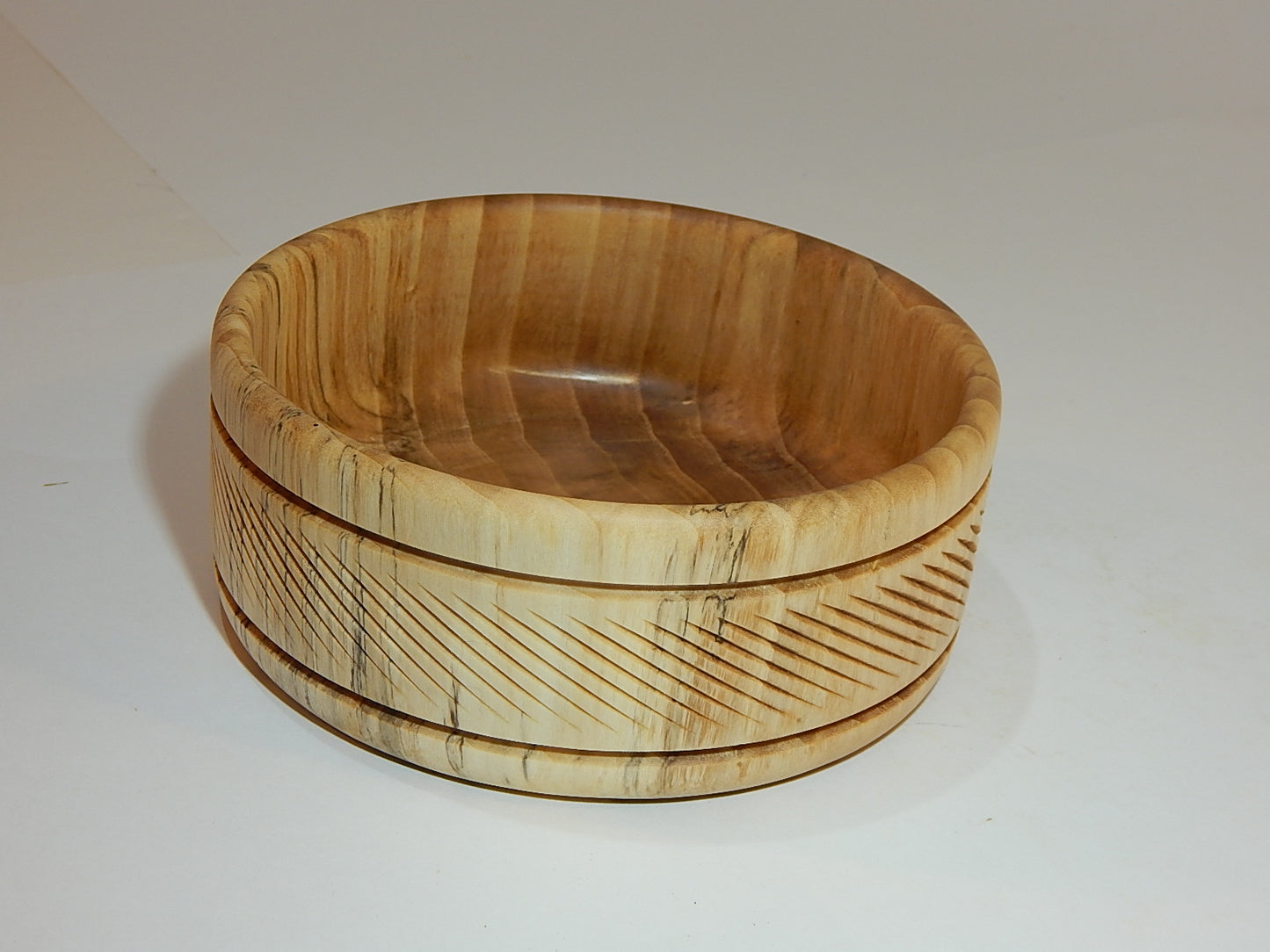 Poplar Wood Bowl, Handmade, Artisan Crafted