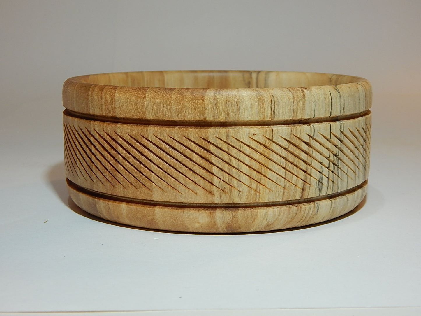 Poplar Wood Bowl, Handmade, Artisan Crafted