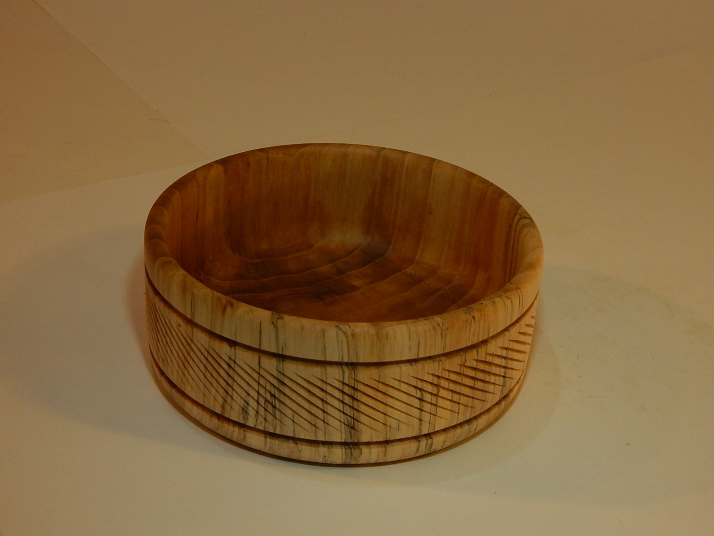 Poplar Wood Bowl, Handmade, Artisan Crafted