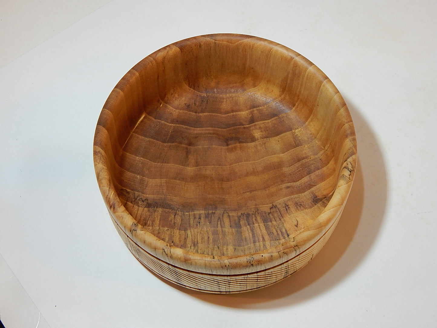 Poplar Wood Bowl, Handmade, Artisan Crafted