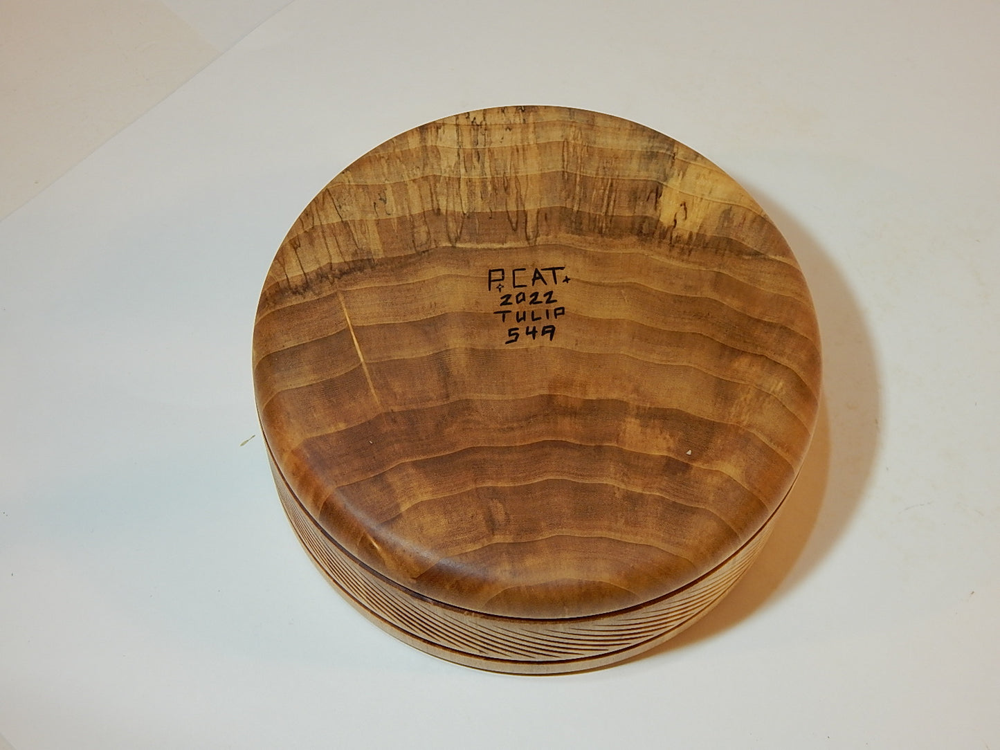 Poplar Wood Bowl, Handmade, Artisan Crafted