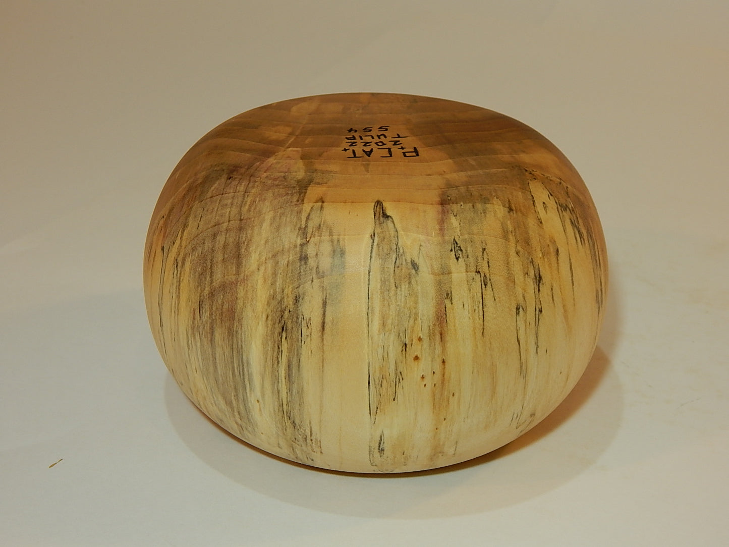 Tulip Poplar Wood Bowl, Handmade, Artisan Crafted