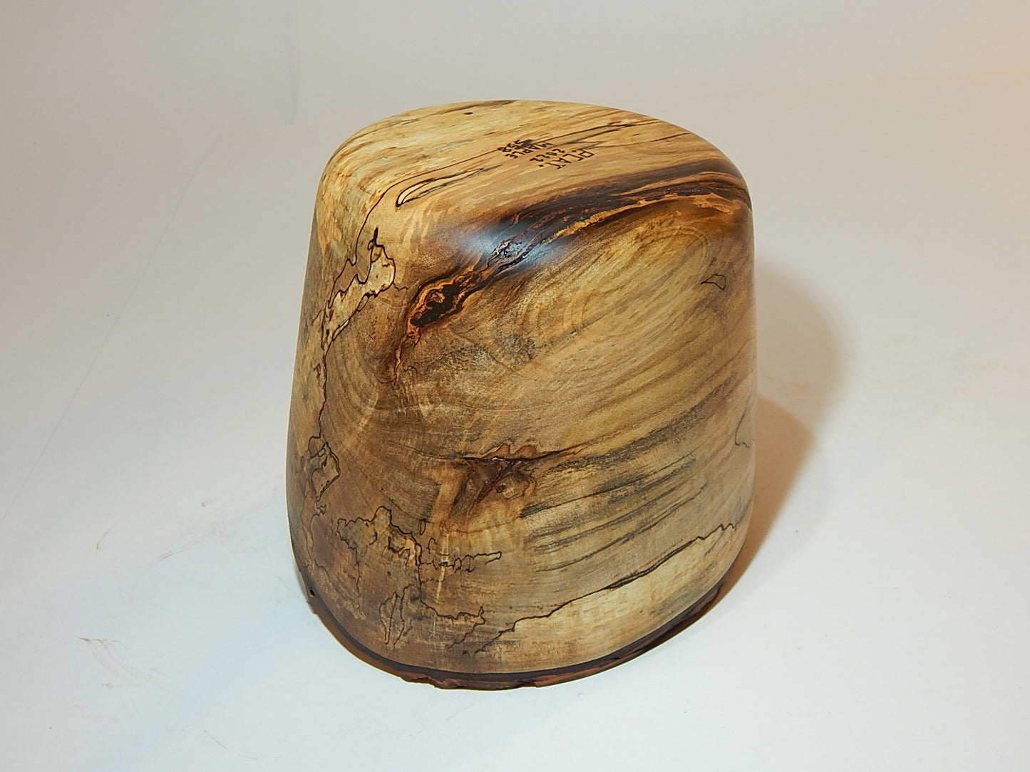 Maple Wood Bowl, Live Bark Edge, Handmade, Artisan Crafted