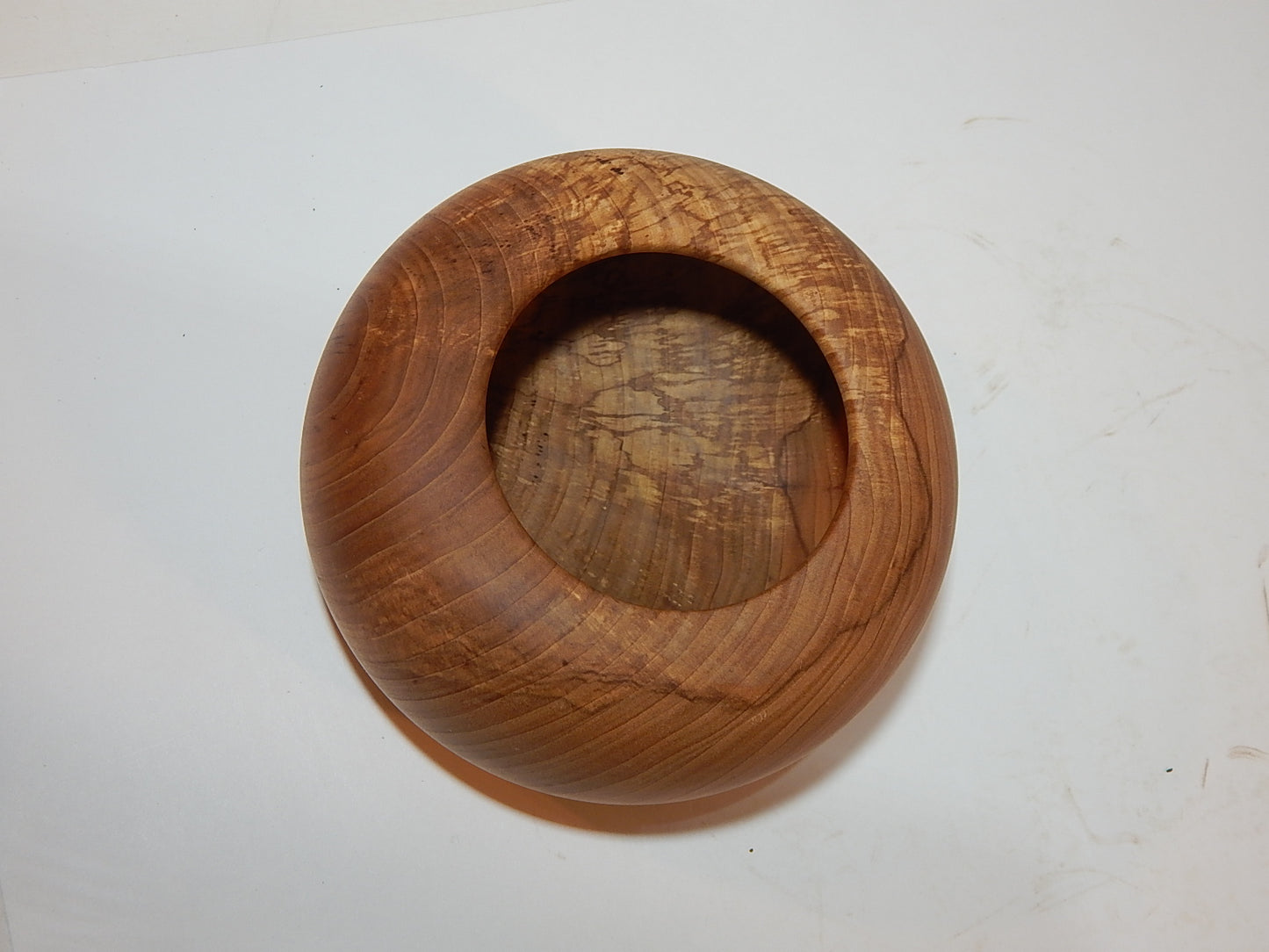 Apple Wood Bowl, Handmade, Artisan Crafted